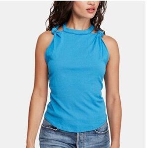 NWOT Free People Lapis Tank Top. XS